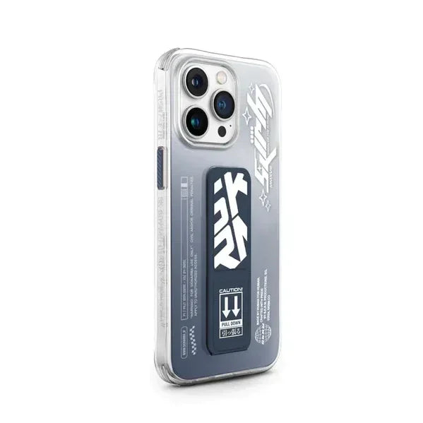 Skinarma iPhone 15 Pro Max Cosmo Cover - Blue - Tashqila Skinarma iPhone 15 Pro Max Cosmo Cover - Blue - Tashqila